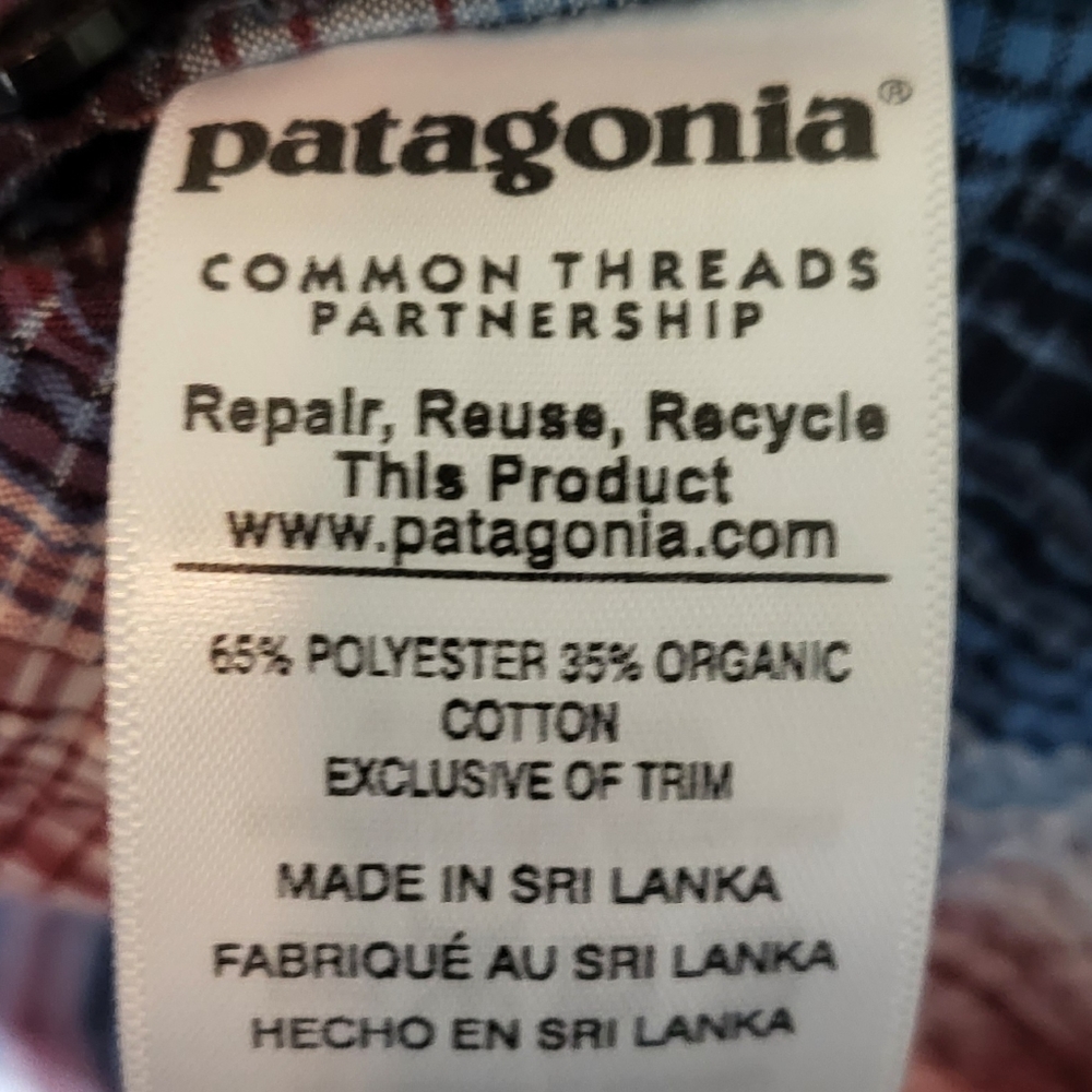 Patagonia Common Threads A/C Short Sleeve Shirt S… - image 5